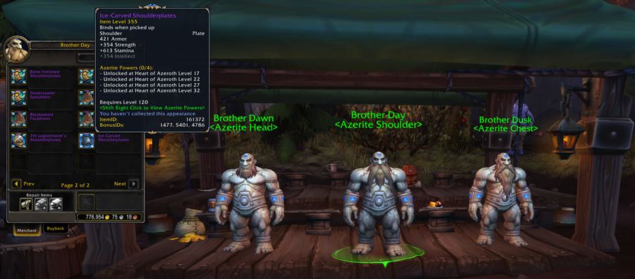 Brother Dawn, Brother Day and Brother Dusk