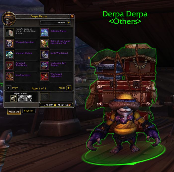 Derpa Derpa's mounts and bags shop